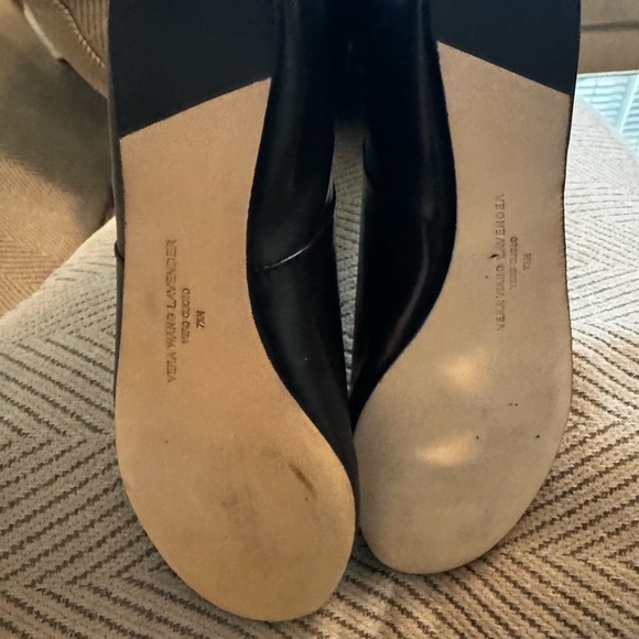 Vera Wang Leather Knee-High Boots - Picture 6 of 10